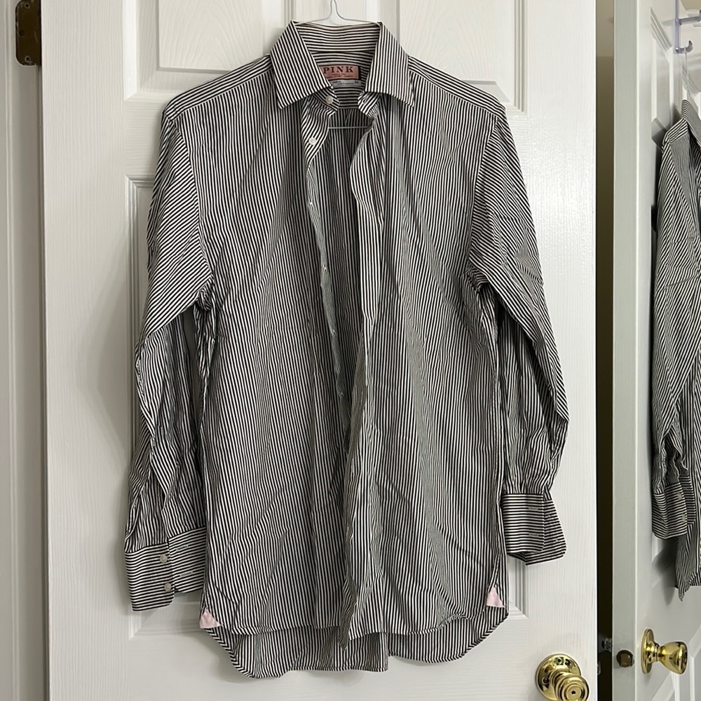 Thomas Pink Dress Shirt (Men’s)